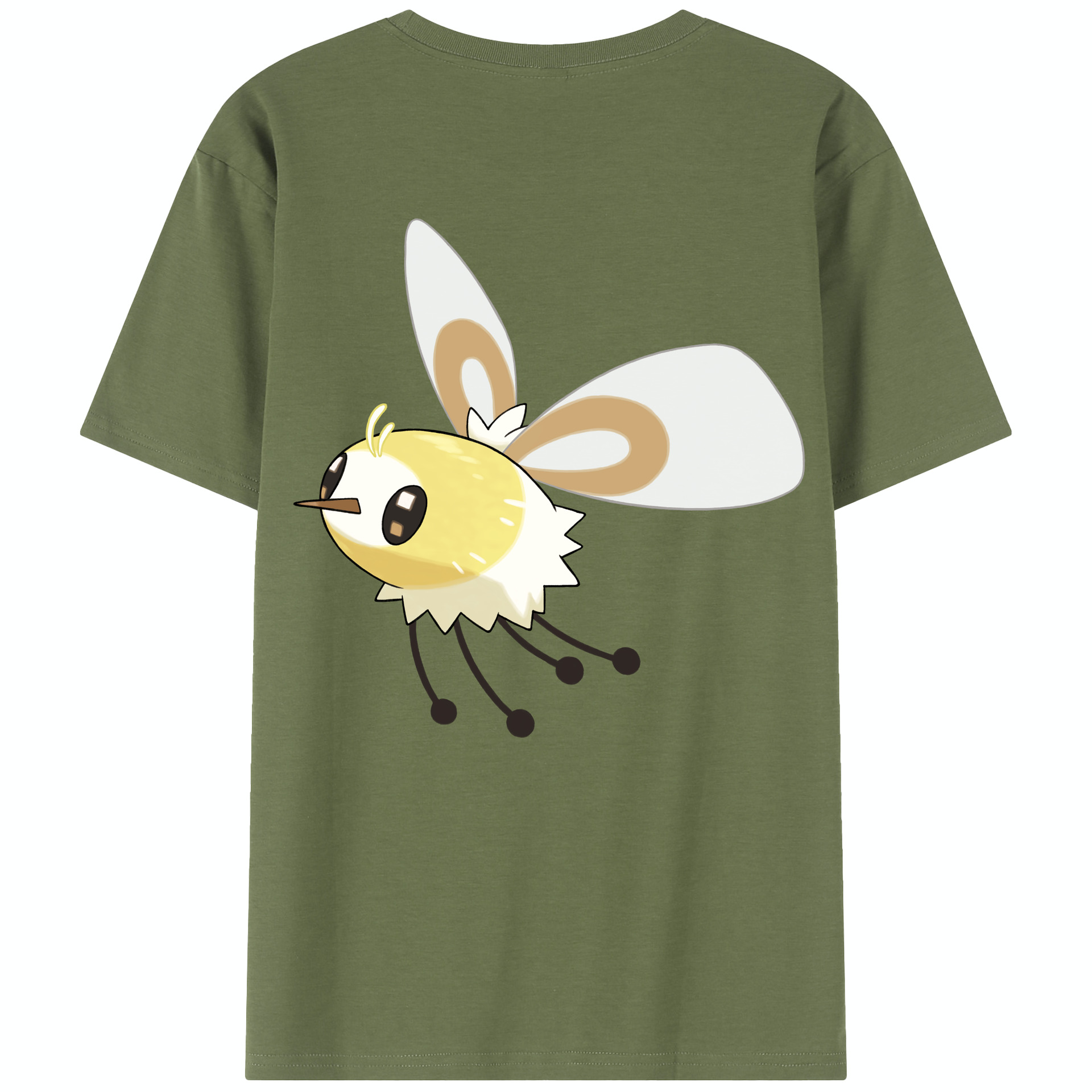 （画像用） ポケットモンスター Pokémon 綿100％半袖Tシャツ（背面プリント）